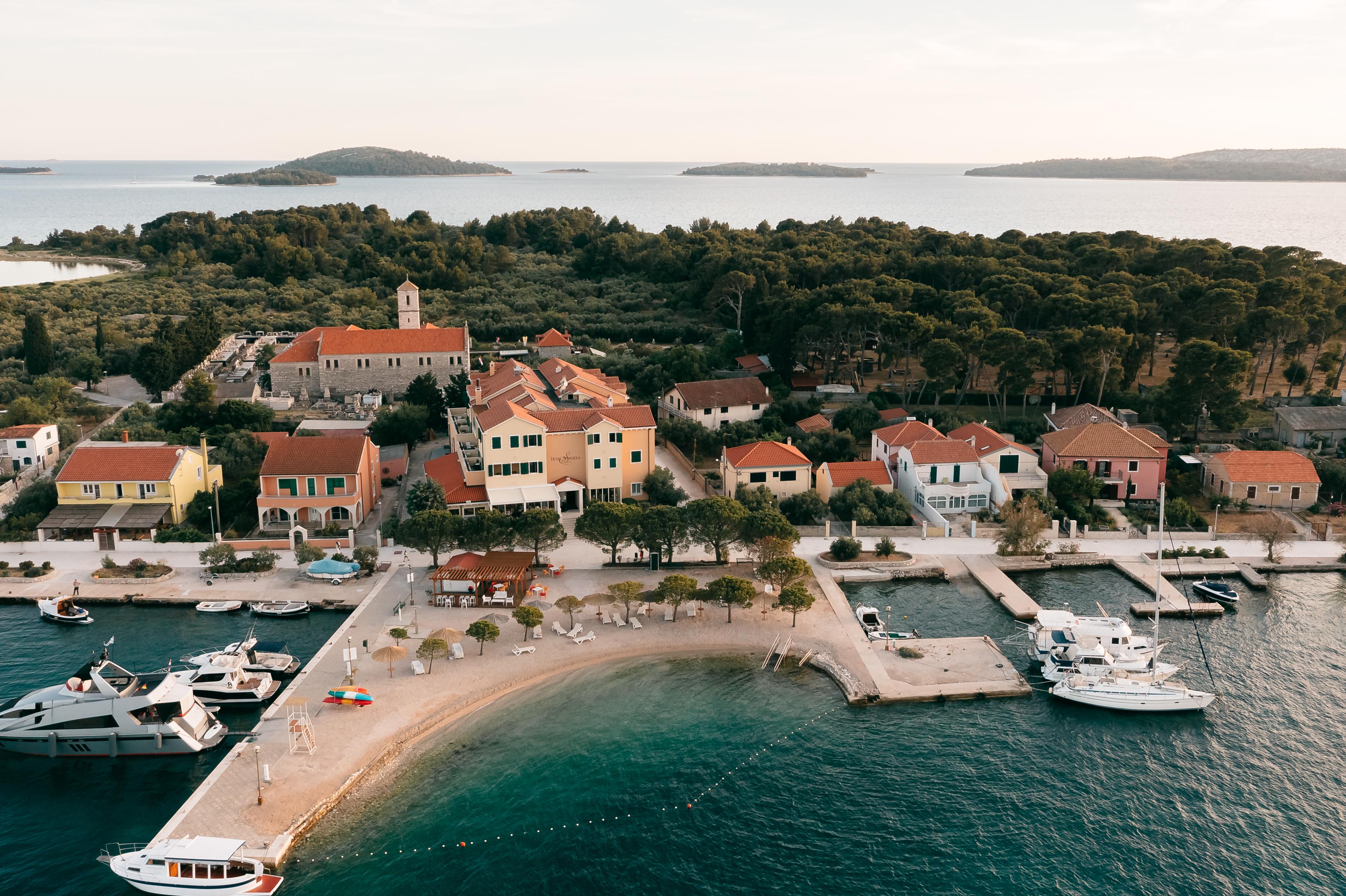 Hotel Spongiola Isla Isla Krapanj Exterior foto